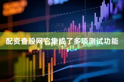 配资查股网它集成了多项测试功能